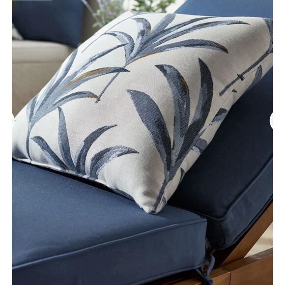 The Company Store Sunbrella® Chaise Lounge Cushion in Sapphire 75”x23”x3”. New! - Picture 3 of 6